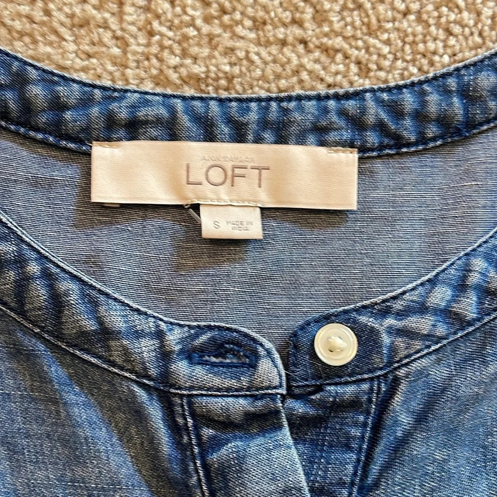 Ann Taylor Loft Jean Tank Top - Picture 2 of 2